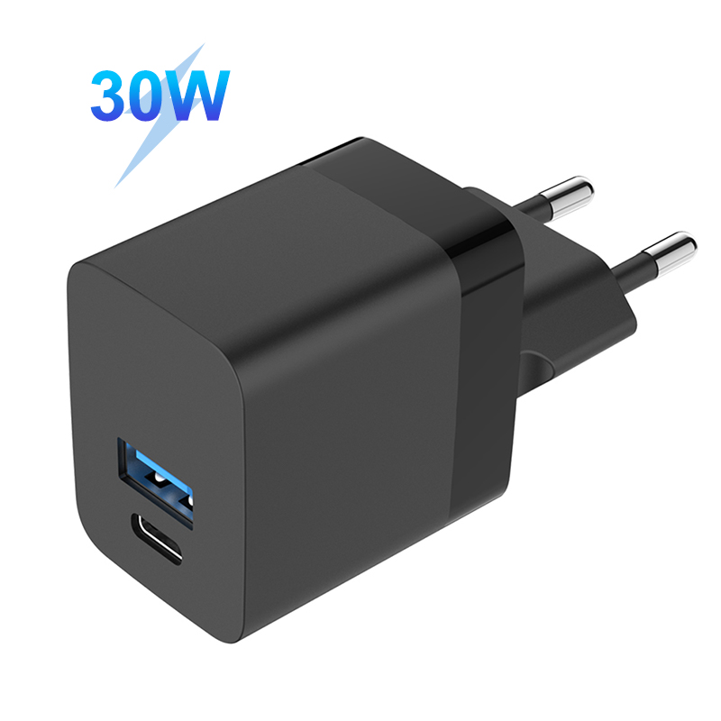 PD 30W fast charger head QC3.0 18W Dual port USB C wall charger丨MSH