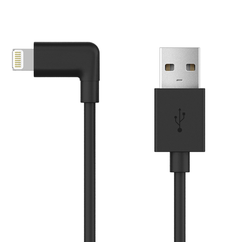 Wholesale 0.5m/1.2m/1.8m/3m USB Cable 90 degree gaming charging cable丨MSH 