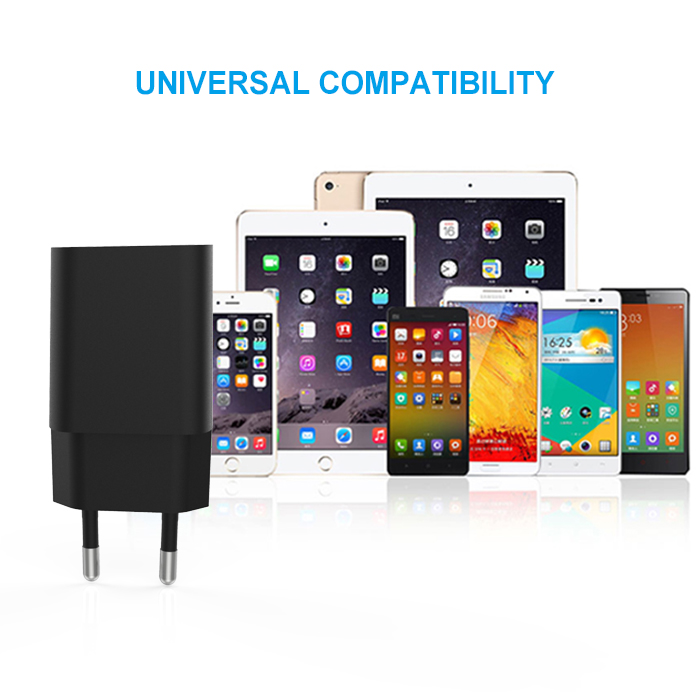 5V 1A Single USB wall charger 5W travel charger MSH-TR-219