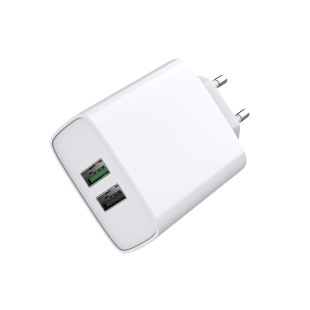 QC3.0 Dual USB wall charger travel charger MSH-TR-255