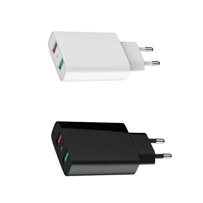 5V 4.8A dual USB travel charger for Huawei/Samsung/Xiaomi MSH-TR-210
