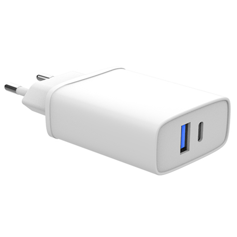PD 20w QC3.0 dual port usb C wall charger 丨MSH