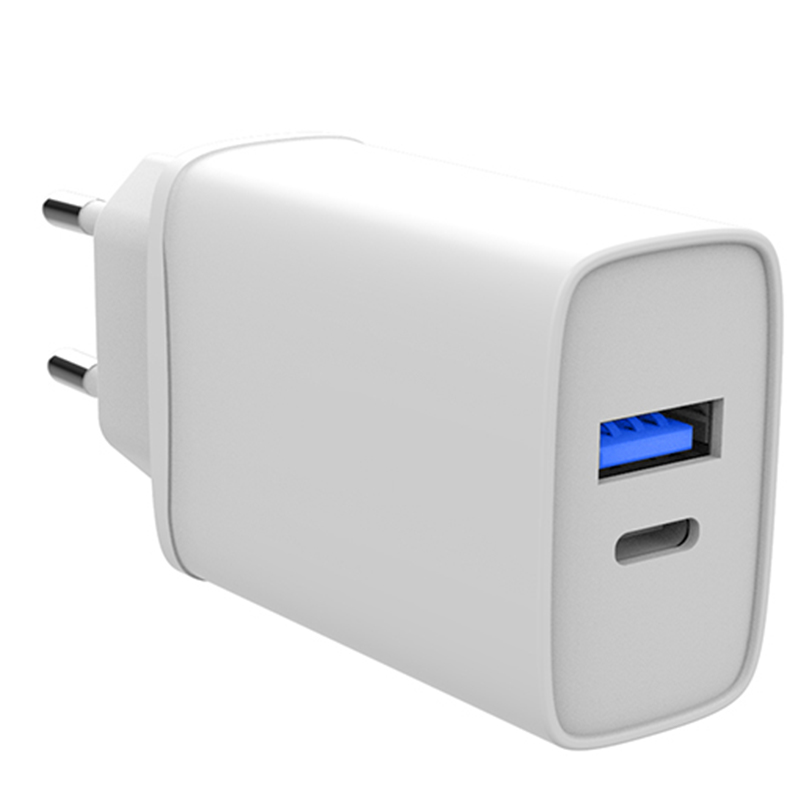 PD 20w QC3.0 dual port usb C wall charger 丨MSH