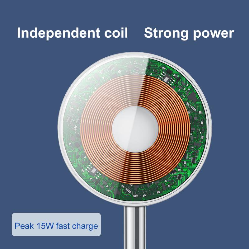 Private Model mfi Certification 15W magnetic wireless charger丨MSH