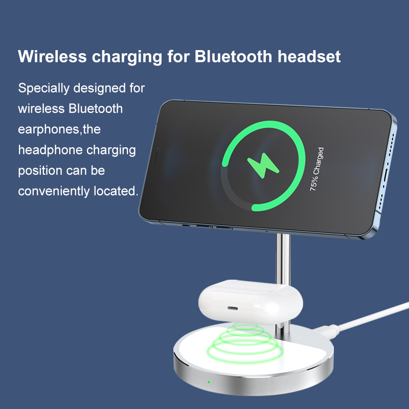 Private Model mfi Certification 15W magnetic wireless charger丨MSH