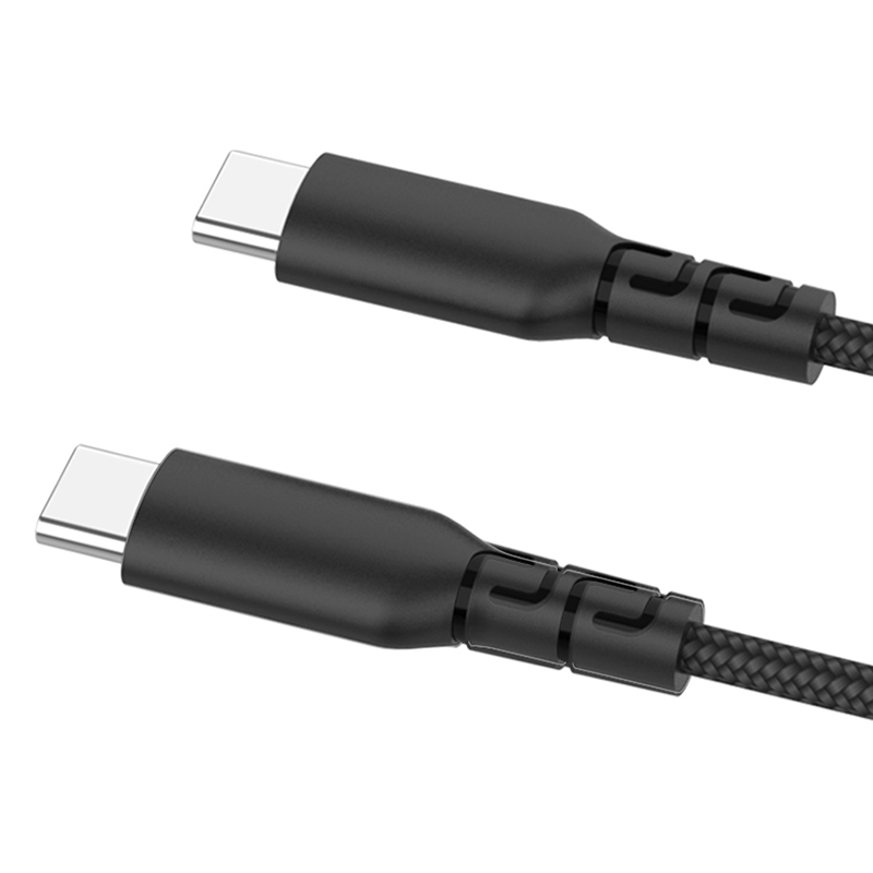 100w fast charging charger data USB C-type cable, nylon 3A 5A charging cable丨MSH