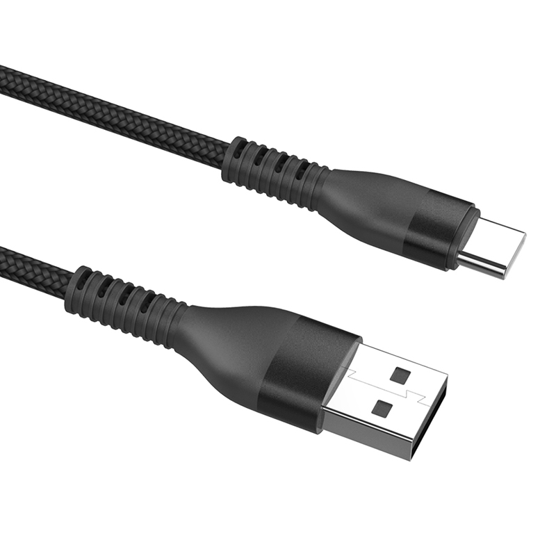 Factory nylon braided fast charger cable 3A type C cable fast charging丨MSH