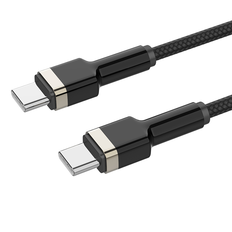 USB C to USB C Mobile Phone Charger Cable Fast Charging Braided Data Cable丨MSH