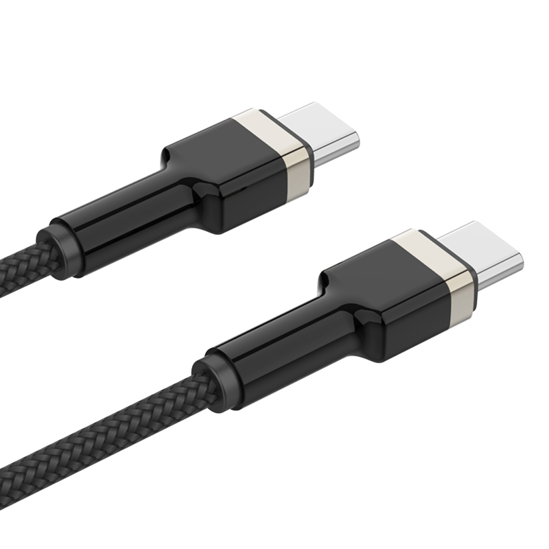 USB C to USB C Mobile Phone Charger Cable Fast Charging Braided Data Cable丨MSH