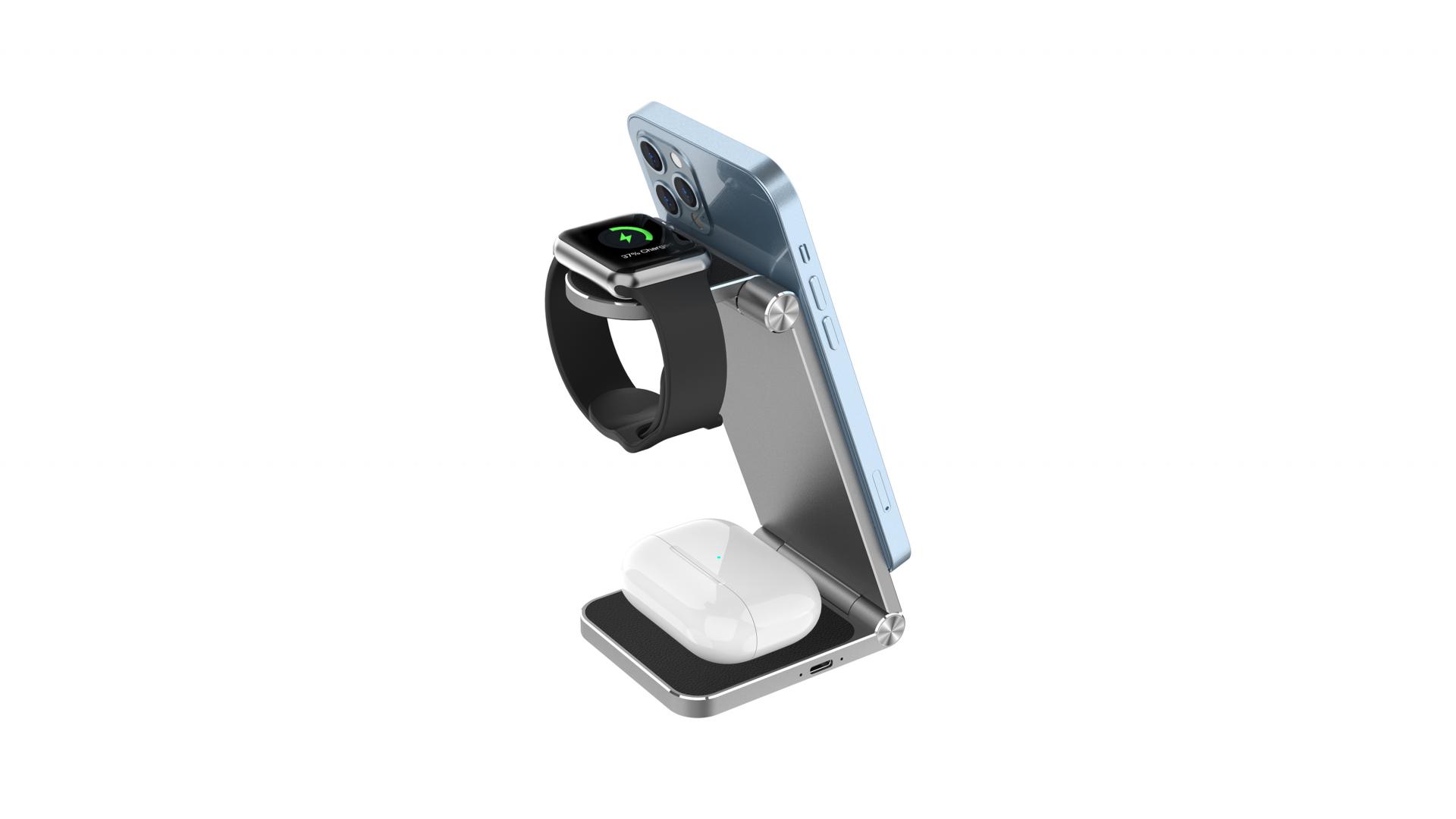 3 in 1 Magnetic wireless charger for iPhone & Airpods 