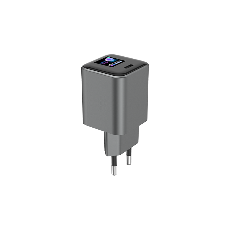 45W Mini TFT display GaN Charger
